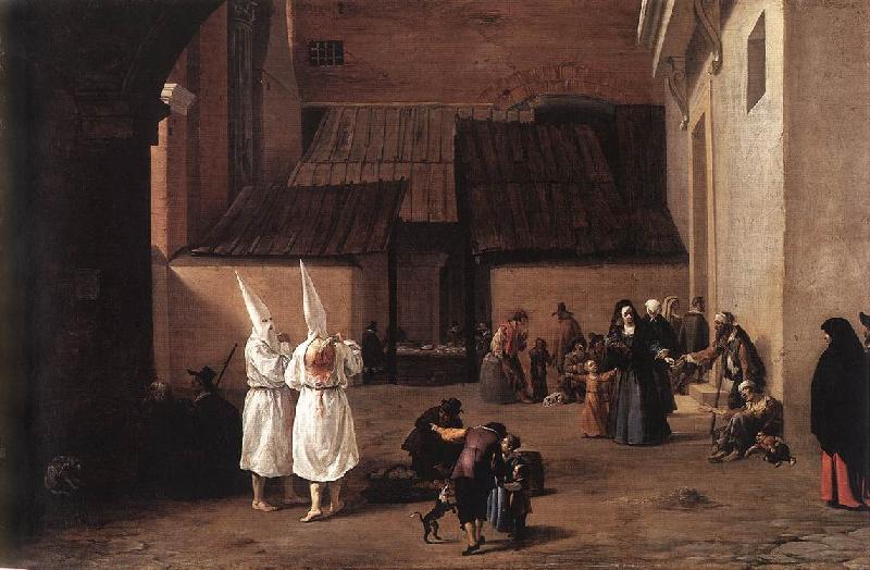 LAER, Pieter van The Flagellants sg Germany oil painting art